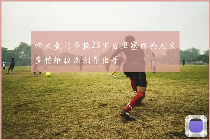 四大豪门争抢28岁后卫塞内西尤文多特维拉热刺齐出手